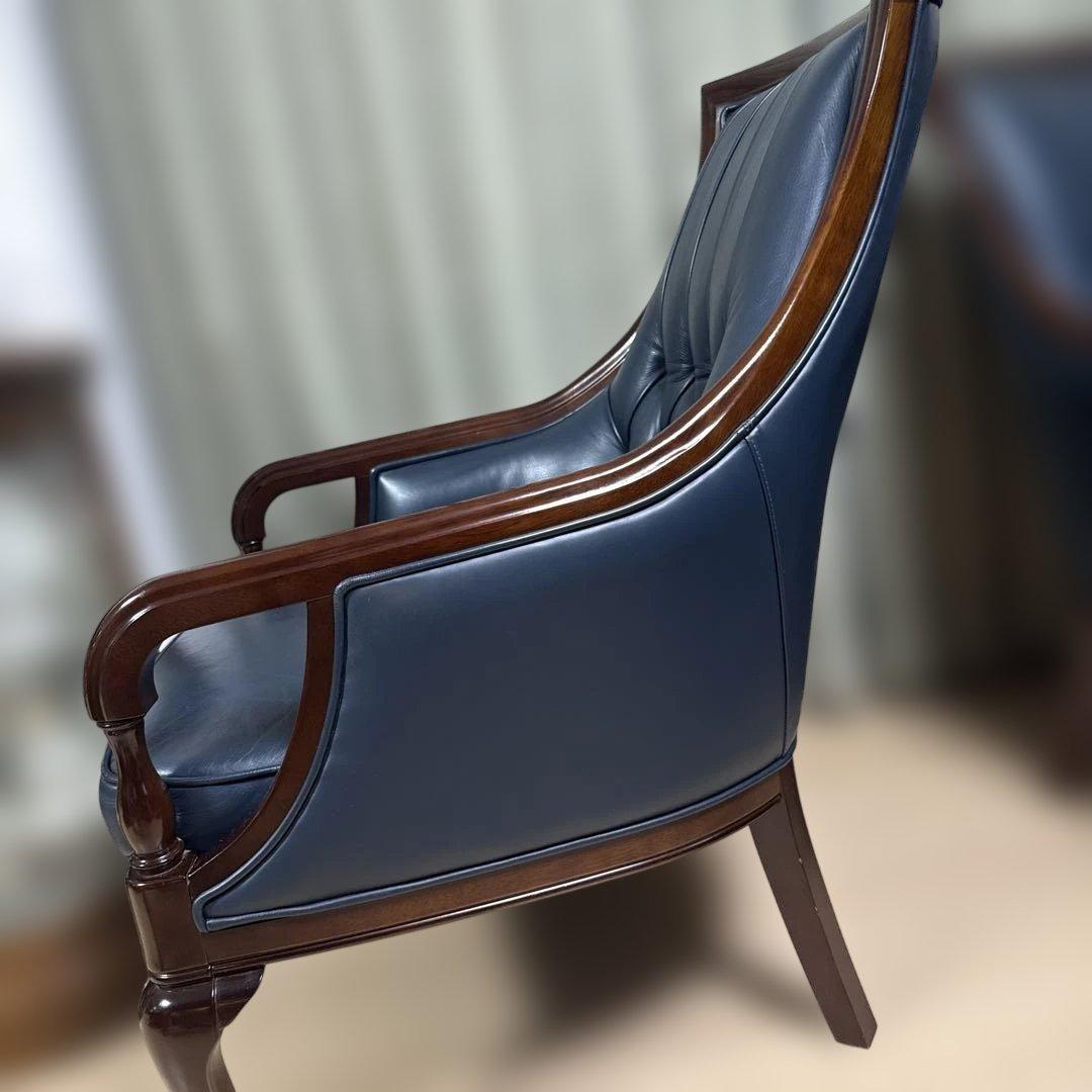 マルニ　ケントコートシリーズ　1脚　レザー1人掛けソファ　①