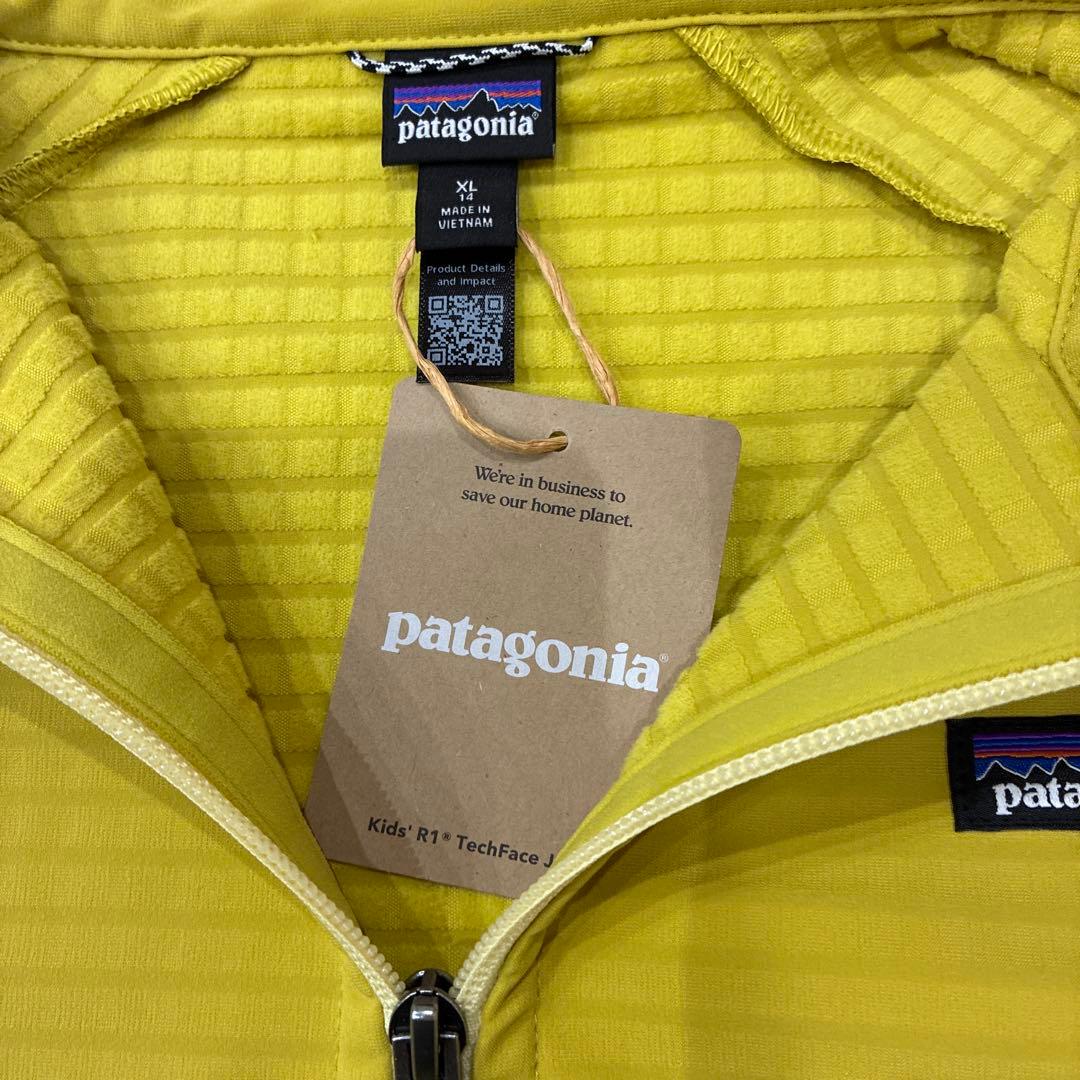 パタゴニアキッズR1テックフェイスジャケット　サイズXL