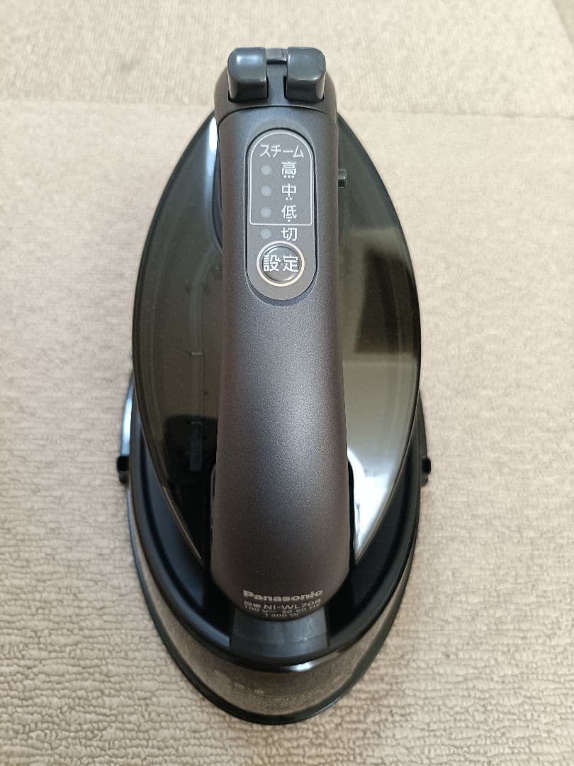 パナソニック コードレススチームアイロン　 NI-WL708