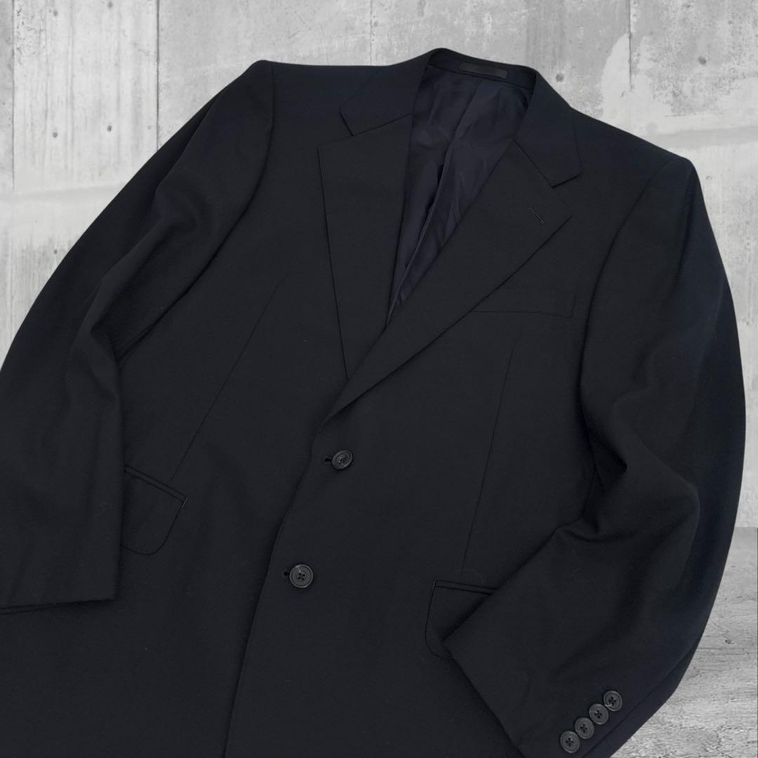 【美品】Burberry バーバリースーツ　セットアップ　ジャケット　黒　L