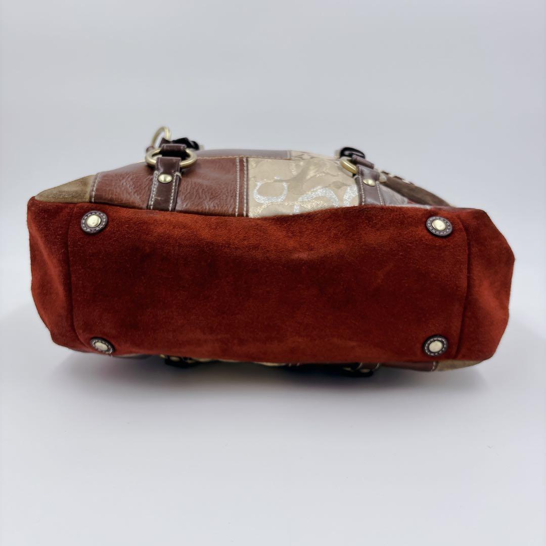 COACH パッチワーク トートバッグ マルチカラー おまけ付き