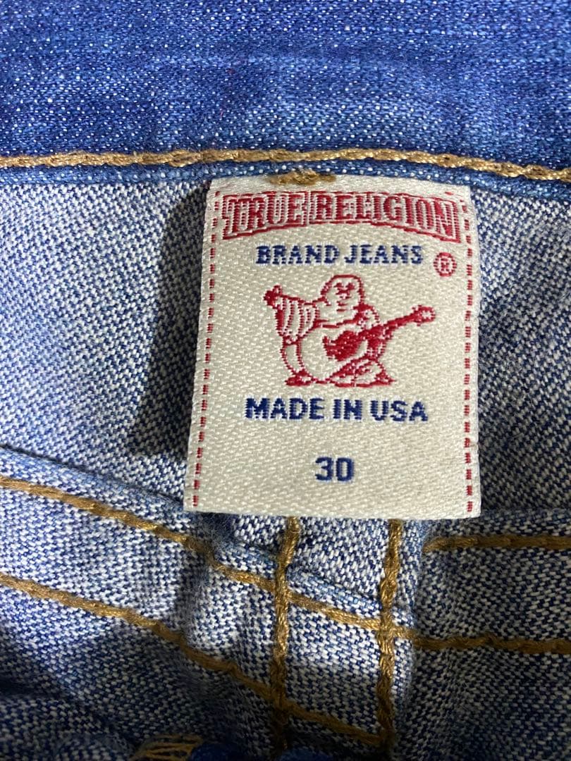 TRUE RELIGION joey フレアデニム スタッズ io着用