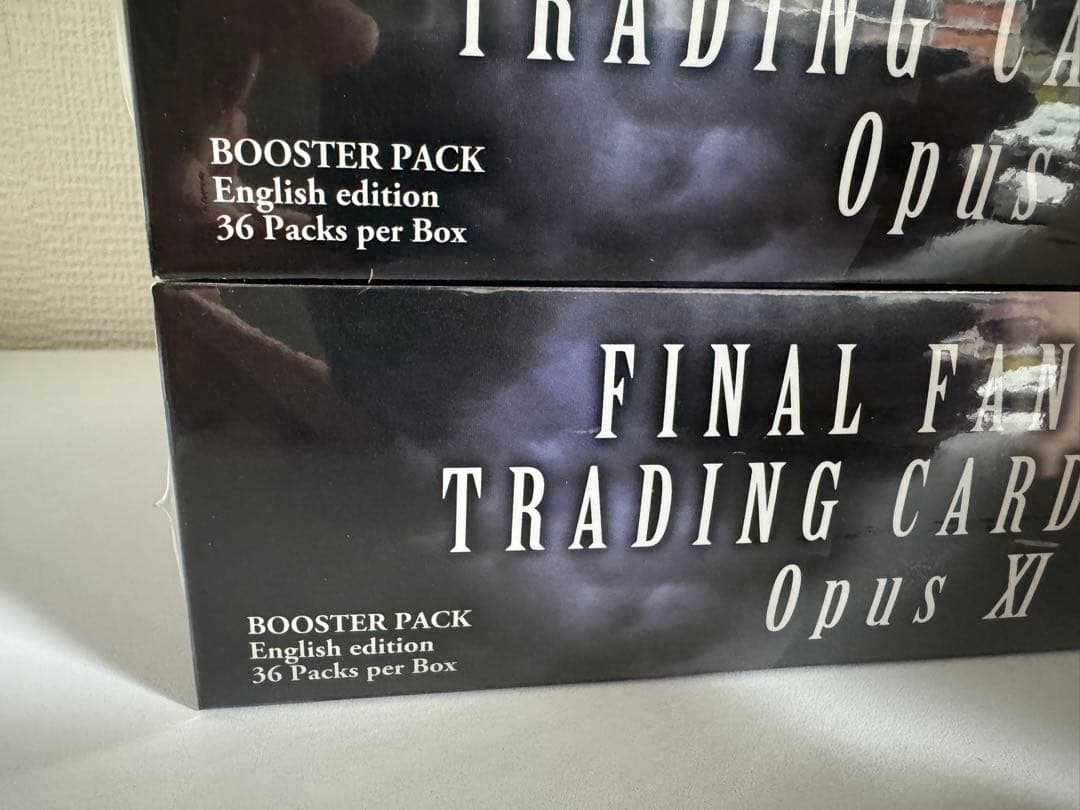 FFTCG OpusXI ソルジャーの帰還 英語版 未開封BOX 2セット