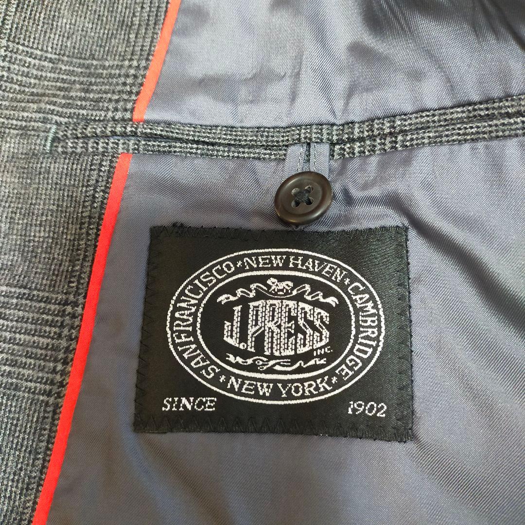 美品　J.PRESS　グレンチェック柄　シングルスーツ　セットアップ