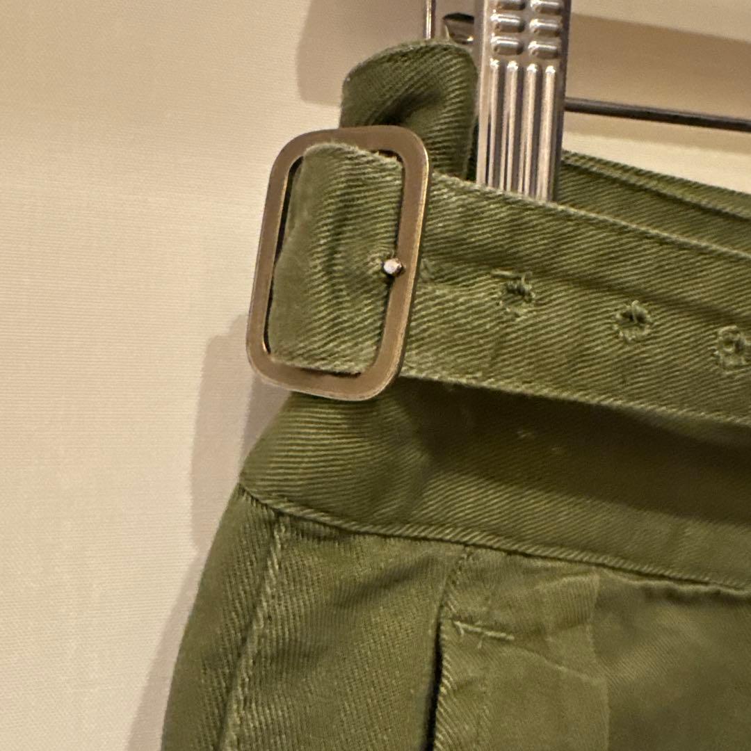 1966 イギリス軍 Drill Khaki グルカショーツ ヴィンテージ