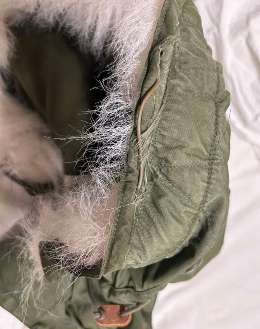 【実物】M65 フィッシュテールパーカー　フード付き　アメリカ軍　軍物