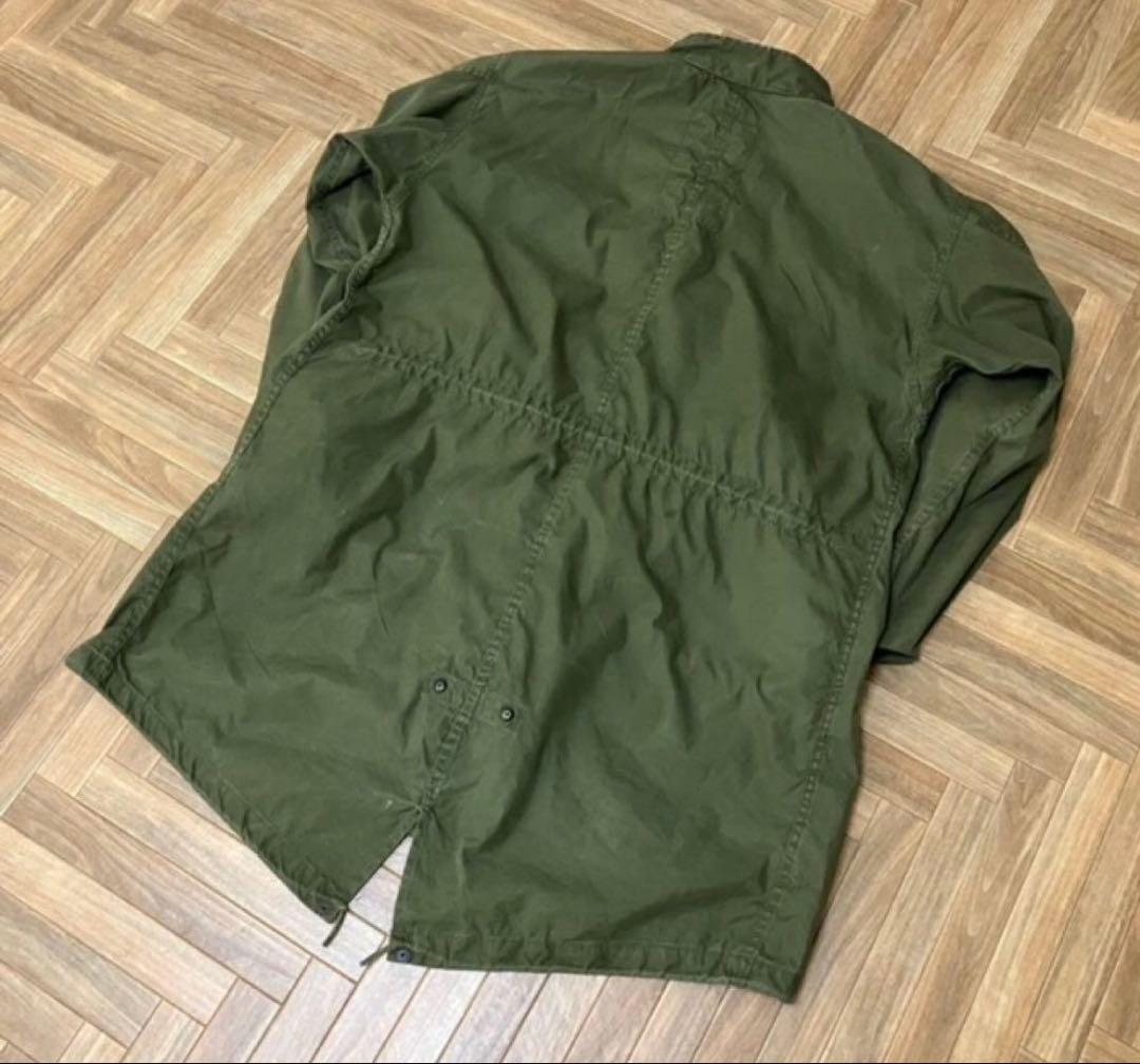 【実物】M65 フィッシュテールパーカー　フード付き　アメリカ軍　軍物