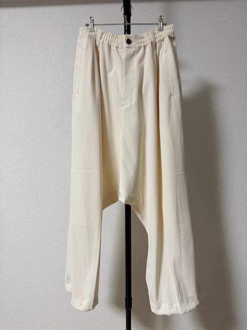 メゾンスペシャル ツイミーツイル 2タック サルエルパンツ