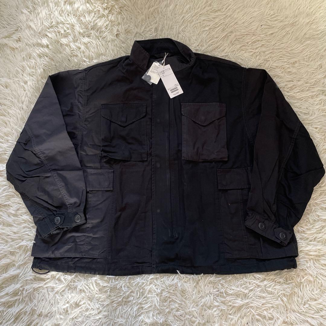 新品未使用！ビームスB/D.3TYP/F M65 ジャケット　黒　クレイジー