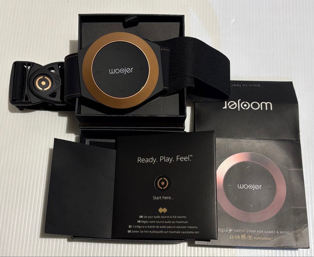 Woojer Strap Edge 起動確認済み