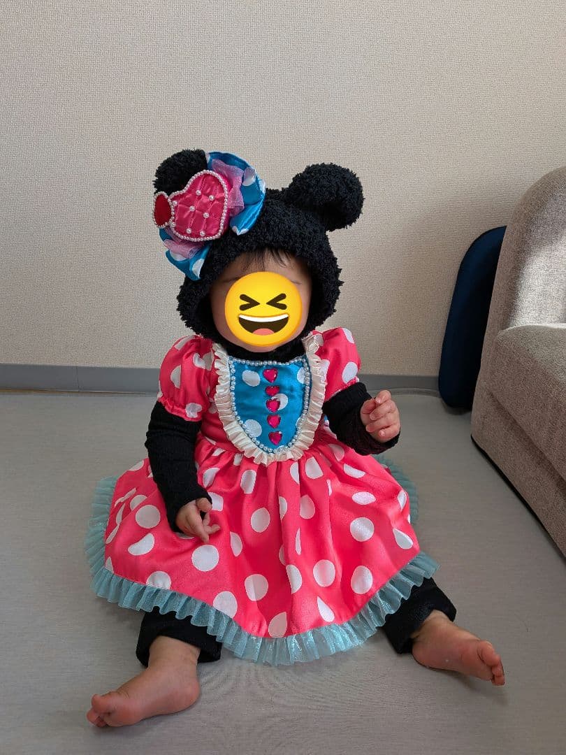 【早い者勝ち】ディズニー　ミニー　パルパルーザ　衣装　80cm　2月3日発送