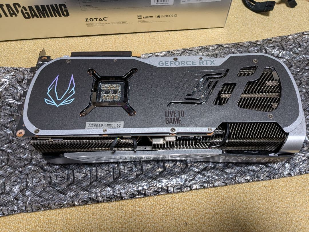 グラフィックボード・グラボ・ビデオカード ZOTAC GeForce RTX 4080 16GB Trinity
