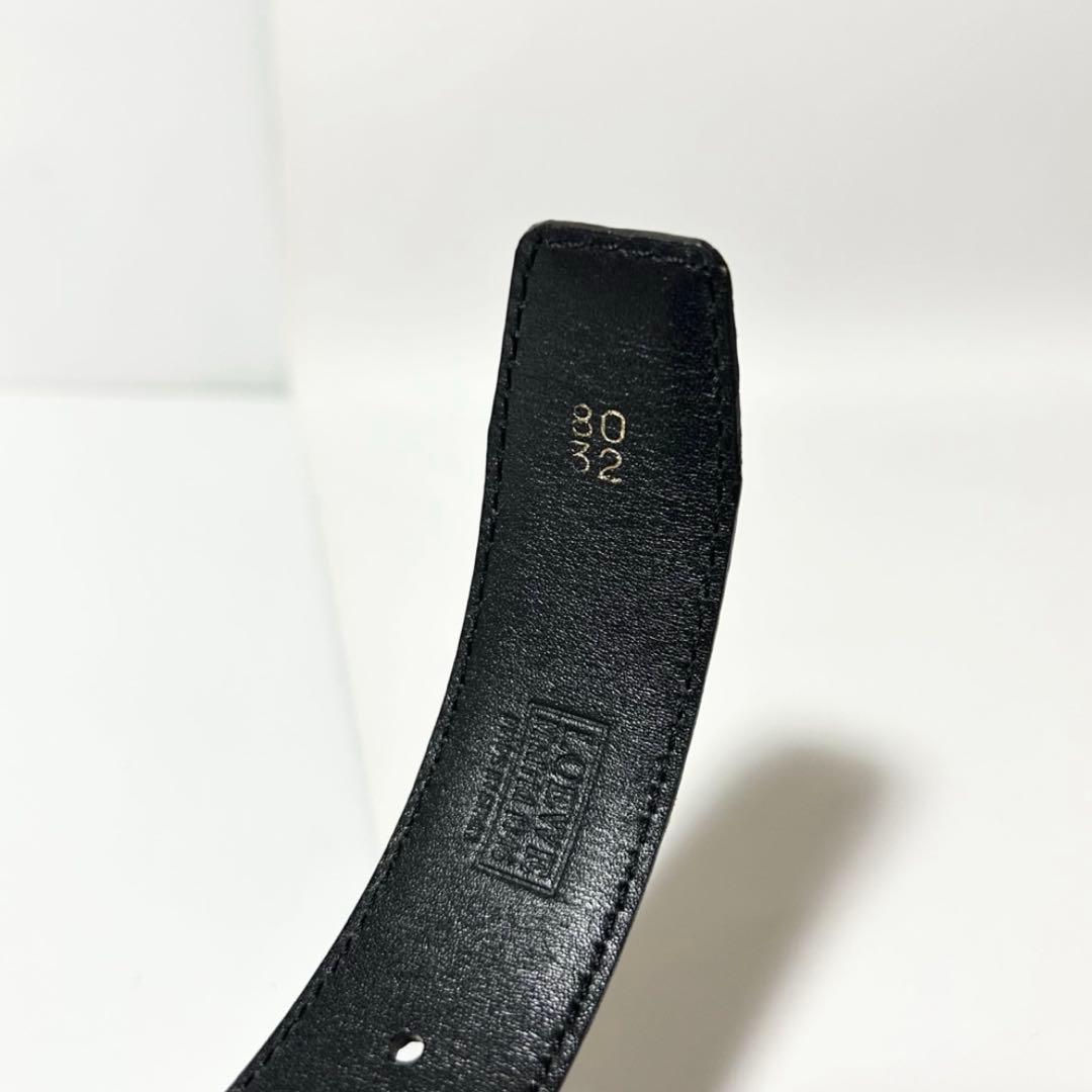 美品 LOEWE ロエベ ベルト クロコダイル型押し レザー