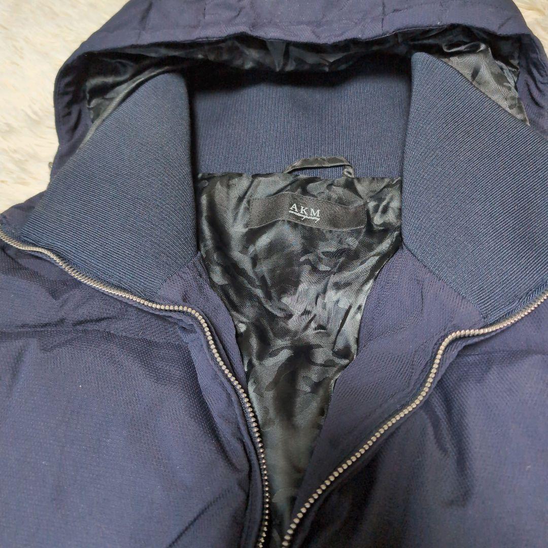 AKM contemporary ダウンジャケット ネイビー XL