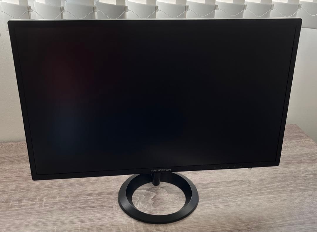 プリンストン液晶ディスプレイ　モニター　21.5インチ　ブラック