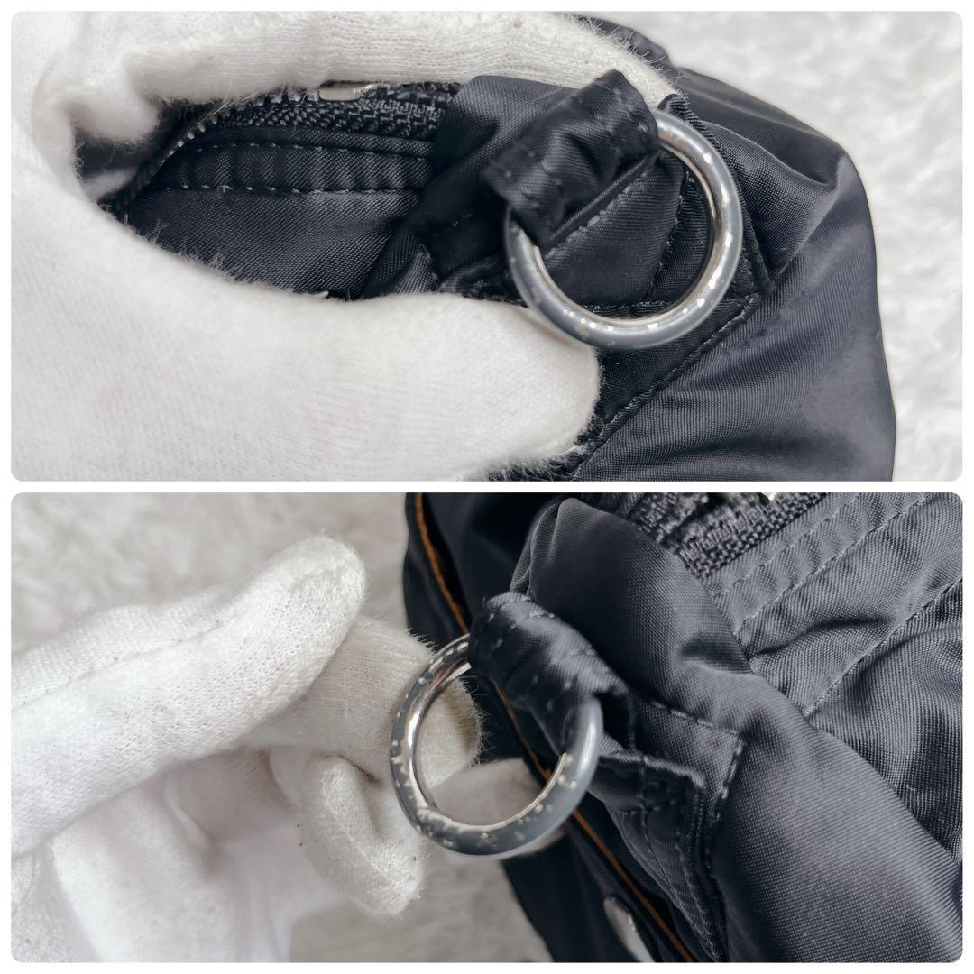 ポーター タンカー 2way ボストンバッグ ブラック 旅行 大容量 通勤 黒