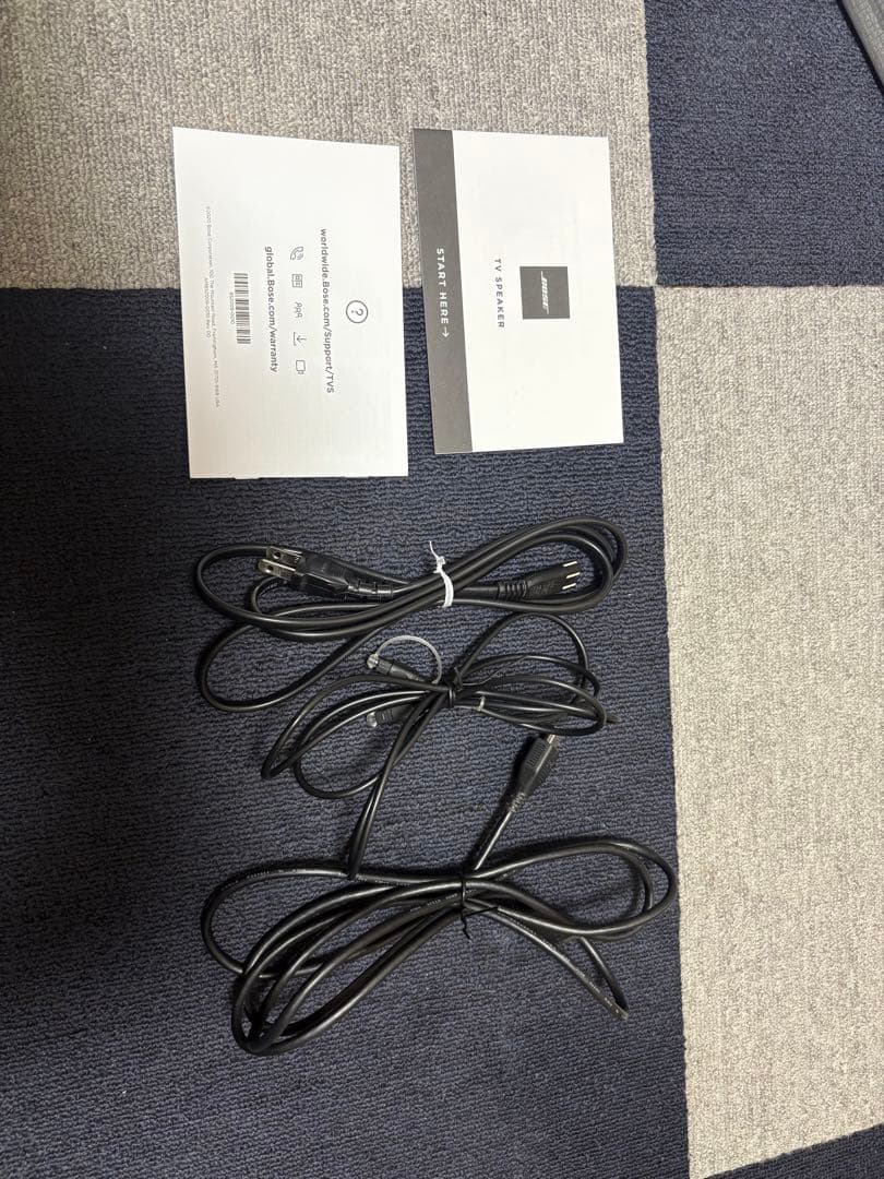 BOSE TV SPEAKER ワイヤレススピーカー ブラック