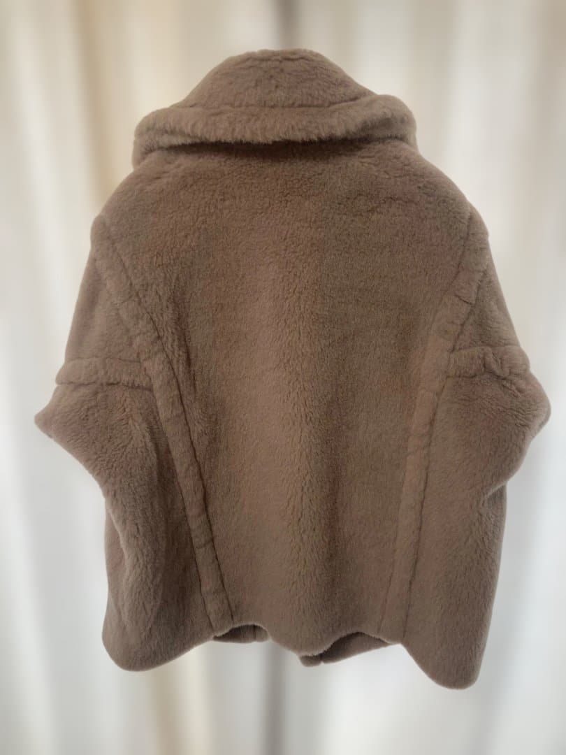 マックスマーラ テディベアショートコート OLGA サンド サイズXS