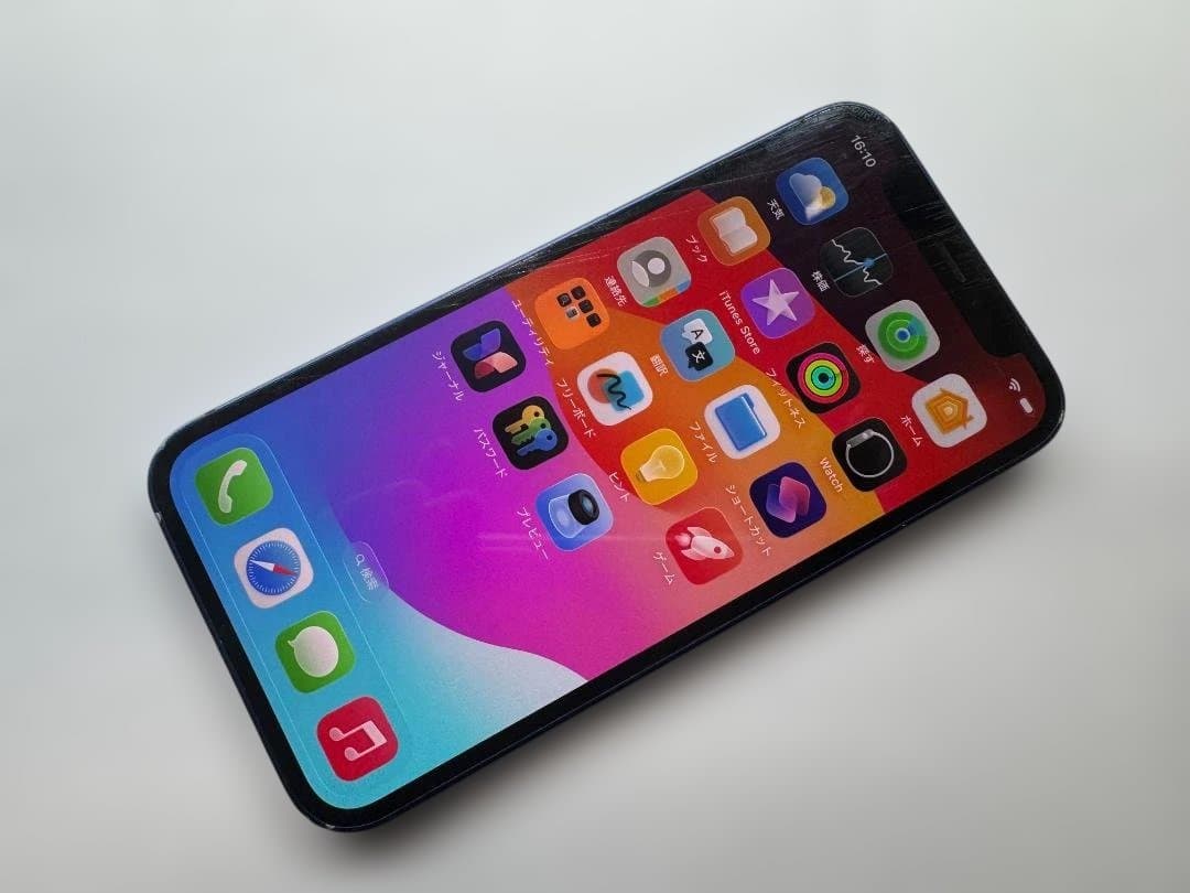 SIMフリー iPhone12 mini 128GB MGDP3J/A 傷多数