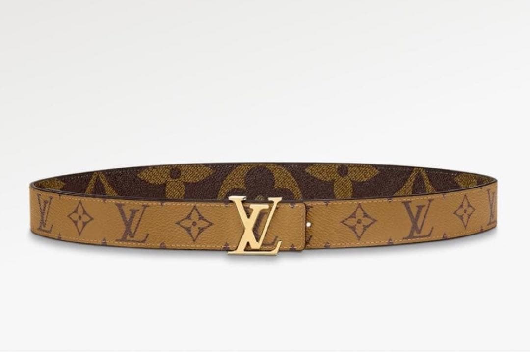 ルイヴィトン ベルト サンチュール・LV アイコニック 30 リバーシブル