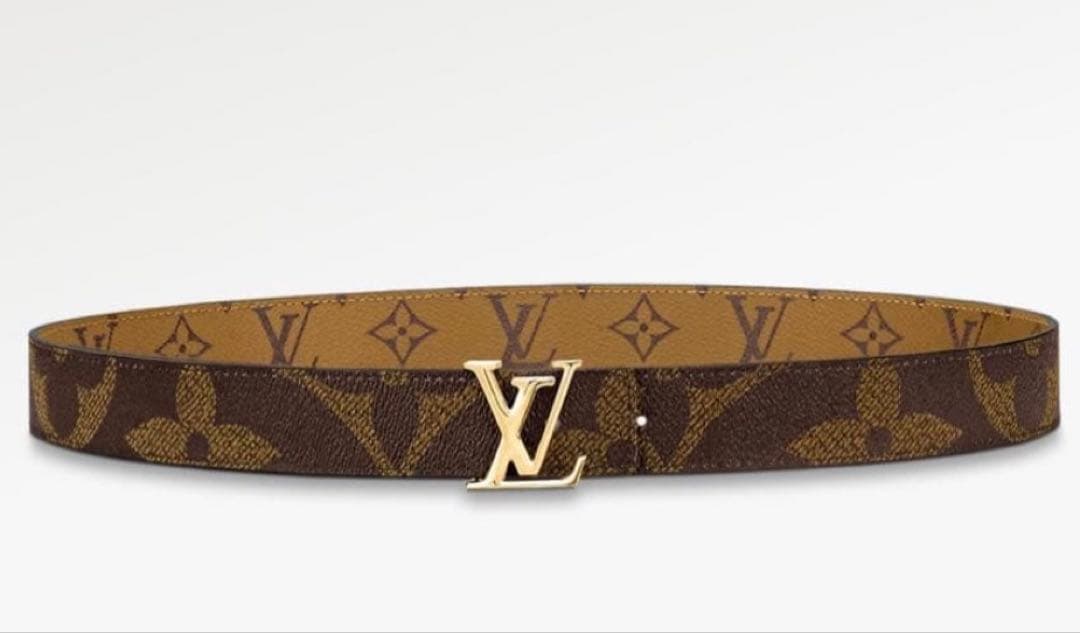 ルイヴィトン ベルト サンチュール・LV アイコニック 30 リバーシブル