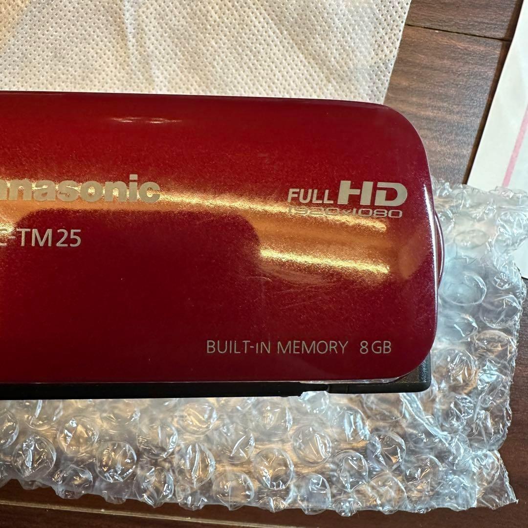 Panasonic HDC-TM25-S ビデオカメラ 2402