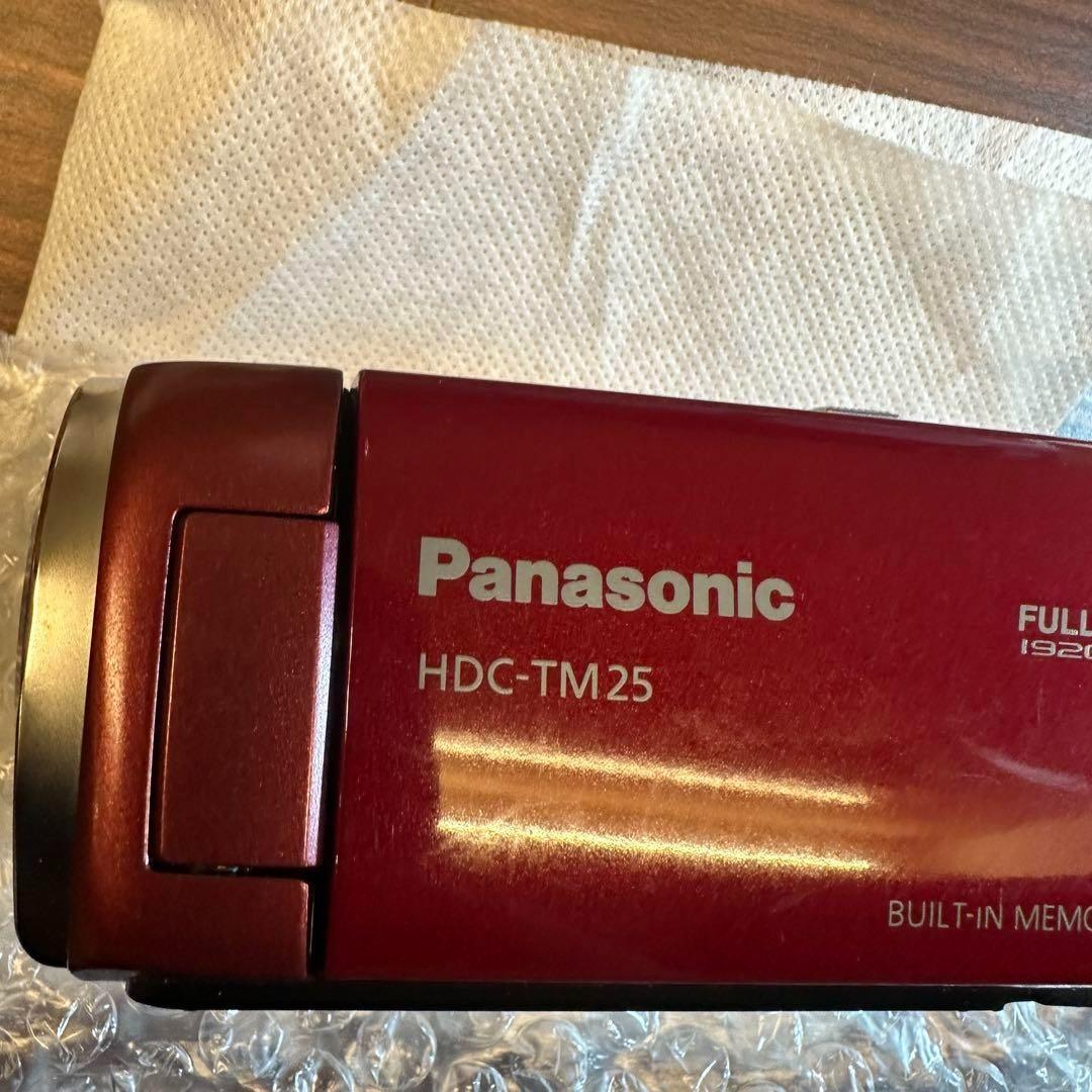 Panasonic HDC-TM25-S ビデオカメラ 2402