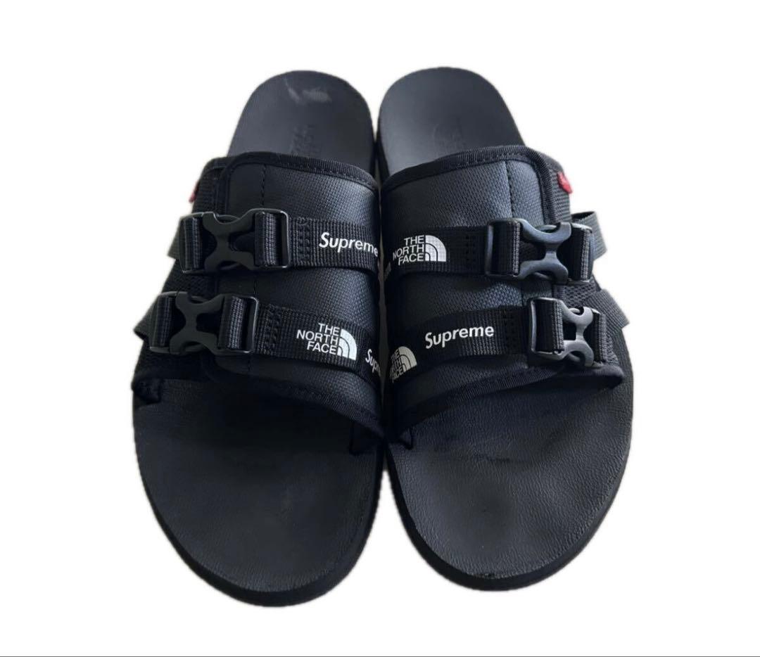 Supreme×The North Face コラボサンダル ブラック 29.0