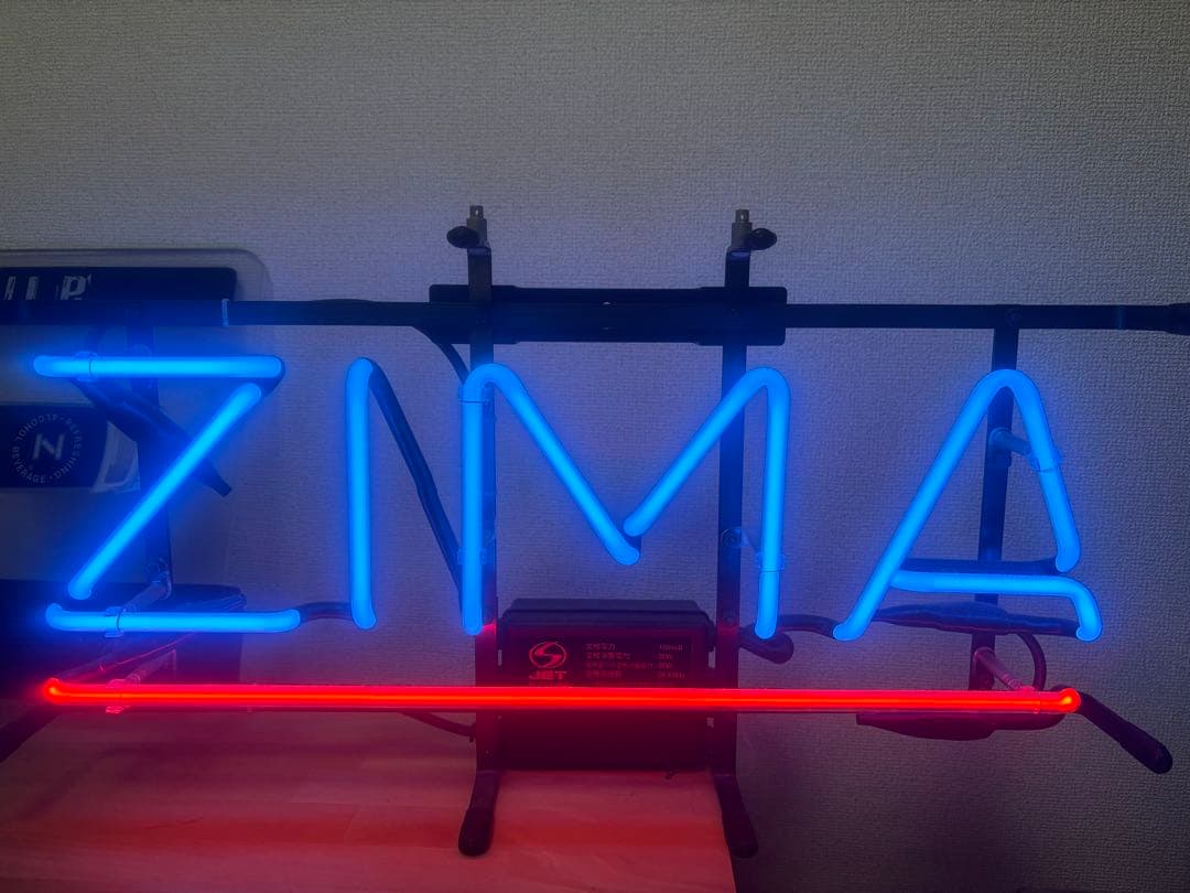 ZIMA 公式　ネオン看板　大型　ガレージ　ノベルティ