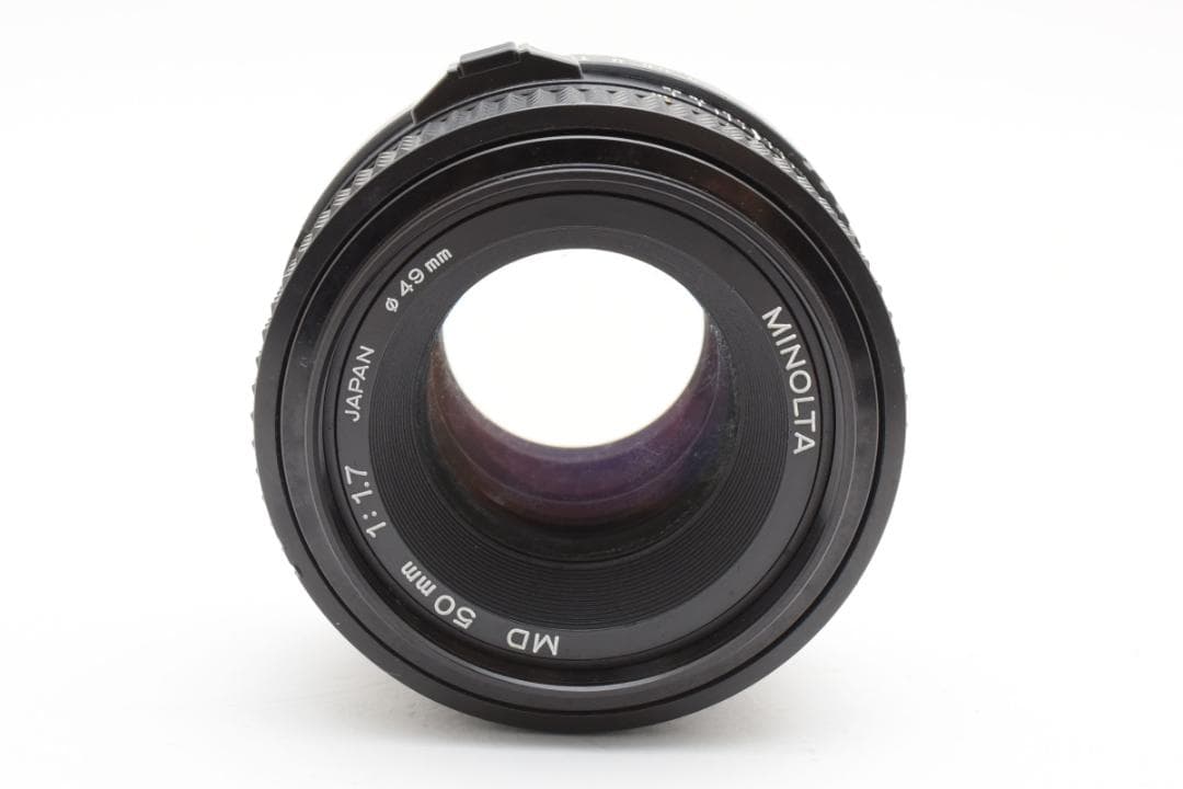【美品】ミノルタ MD 50mm f/1.7 レンズ #2722273