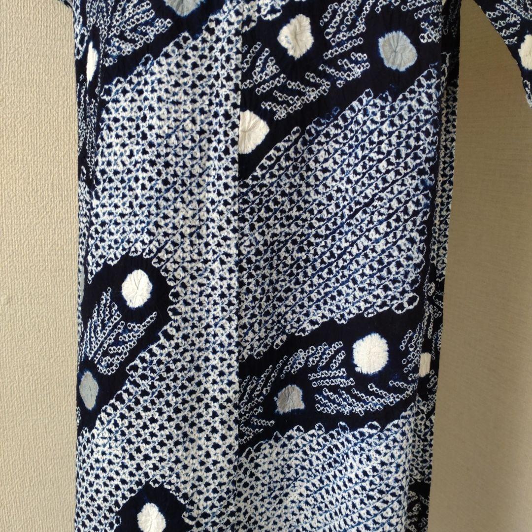 有松鳴海絞り浴衣　保管品　新古品