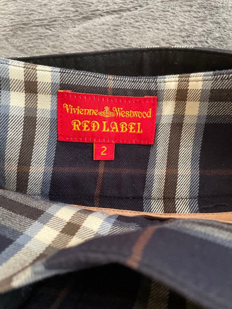 RT-196118 　Vivienne Westwoodチェック柄スカート