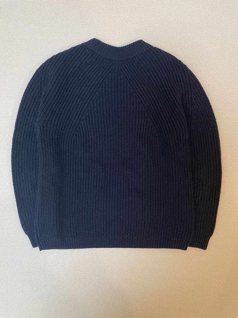 BATONER シグネチャー クルーネック ネイビー size2