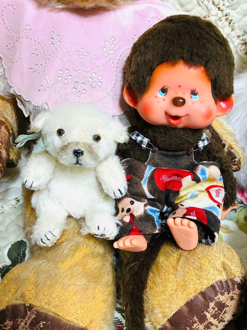 渡辺利絵さま Bearberry 白い子犬 ぬいぐるみ