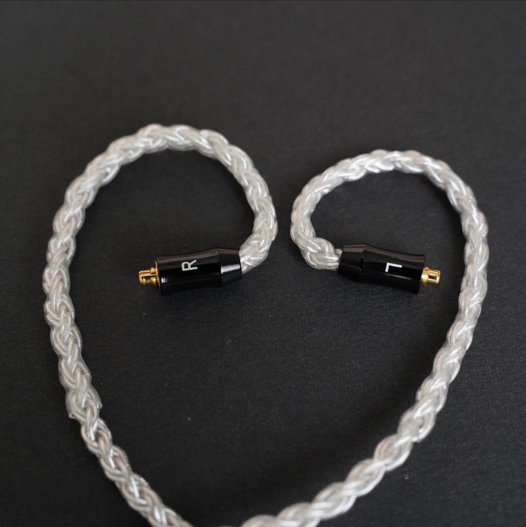 超希少!16芯 最高銀メッキOCC リケーブル mmcx/4.4mmバランス