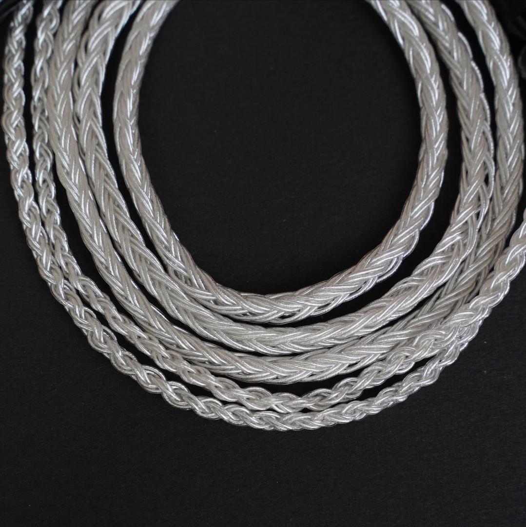 超希少!16芯 最高銀メッキOCC リケーブル mmcx/4.4mmバランス