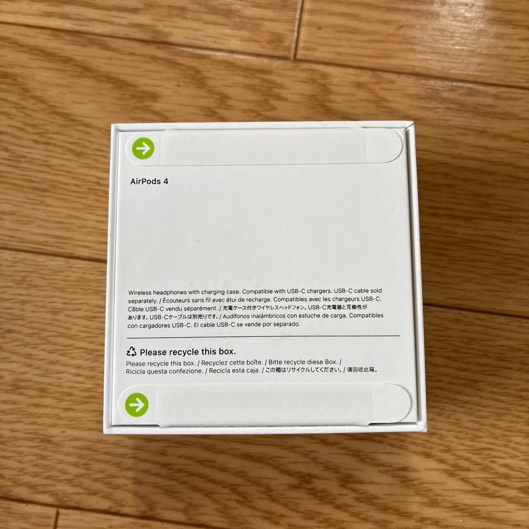 イヤホン Apple AirPods4