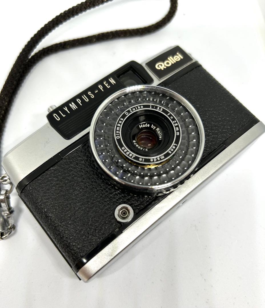 大人気のハーフカメラ美品動作品 オリンパス PEN EE-3 ROLLEI仕様⁈