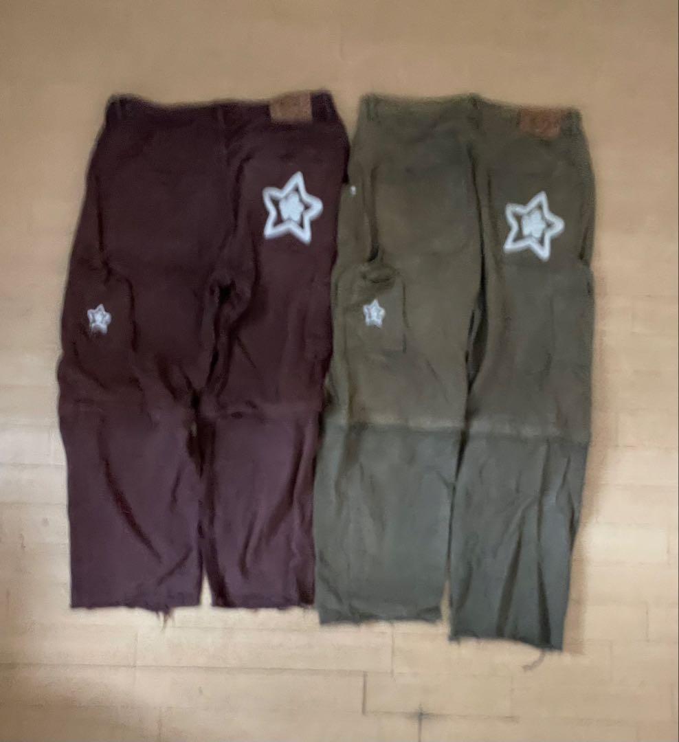 希少　starteam デニム　二点セット　ハーフパンツ可