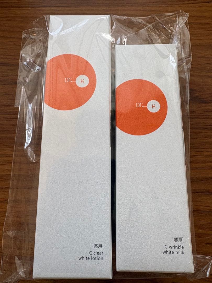 新品★ドクターケイ　クリアホワイトローション＆リンクルホワイトミルク