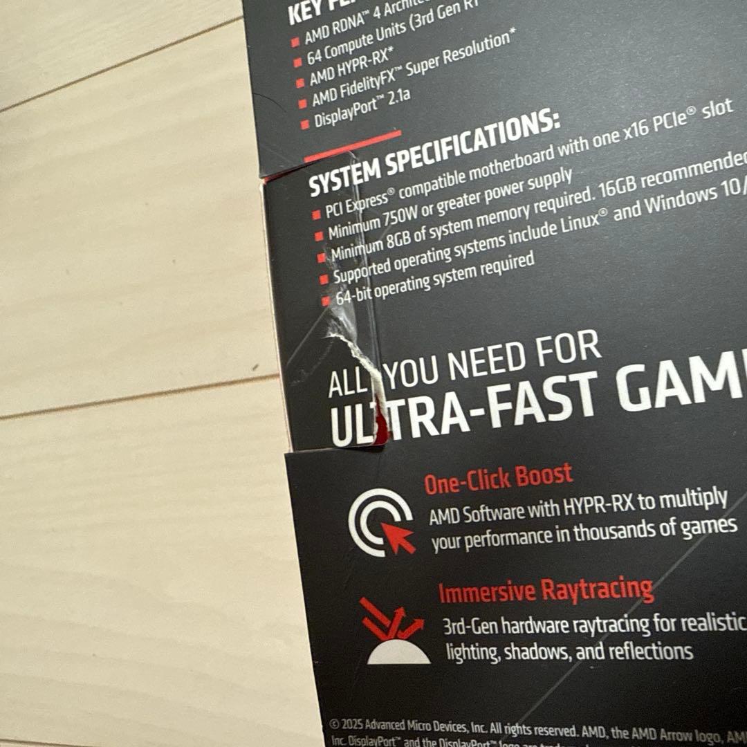 グラフィックボード・グラボ・ビデオカード ASUS TUF-RX9070XT-O16G-GAMING