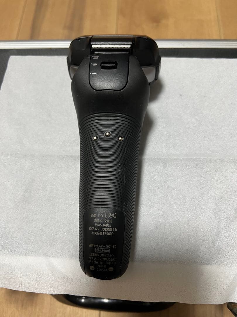 美品パナソニック(Panasonic) 6枚刃 ラムダッシュ ES-LS9Q