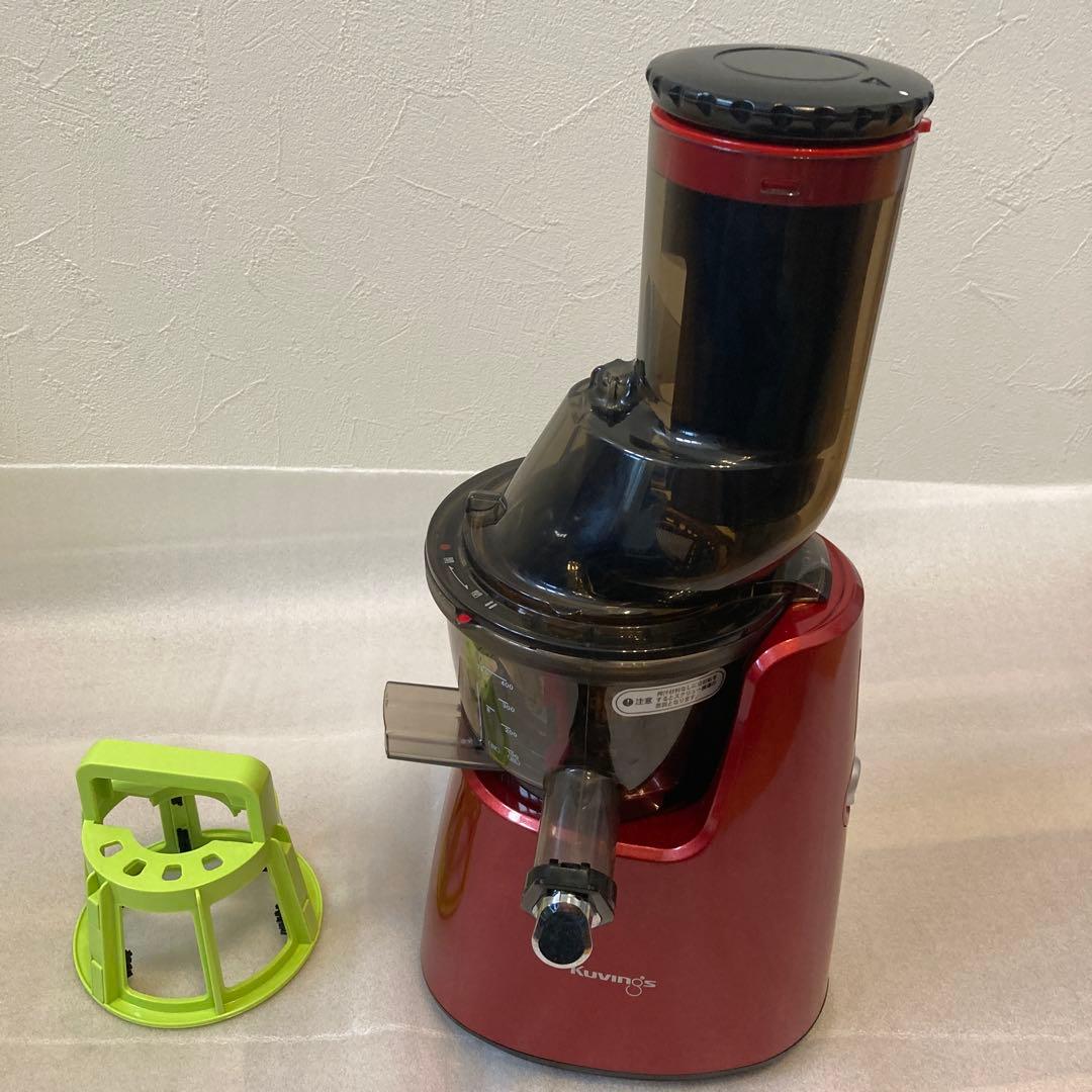 クビンス ホールスロージューサー レッド JSG-721R