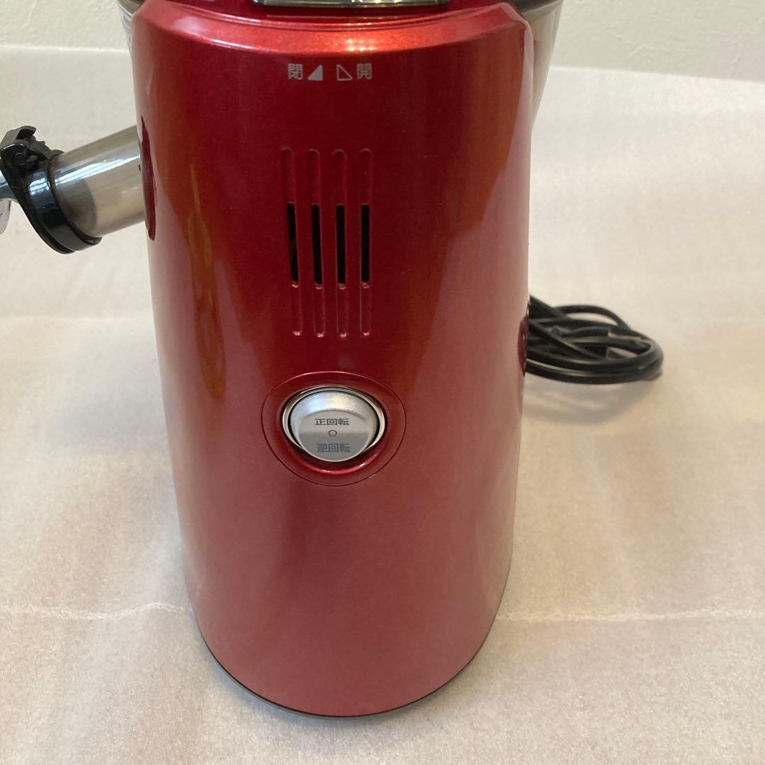 クビンス ホールスロージューサー レッド JSG-721R