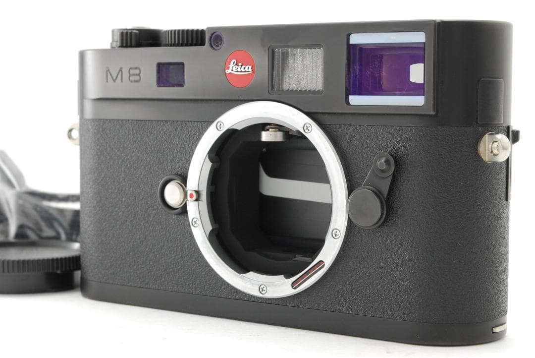 超レア 【美品 元箱】 ライカ LEICA M8 ブラック ショット数2590回