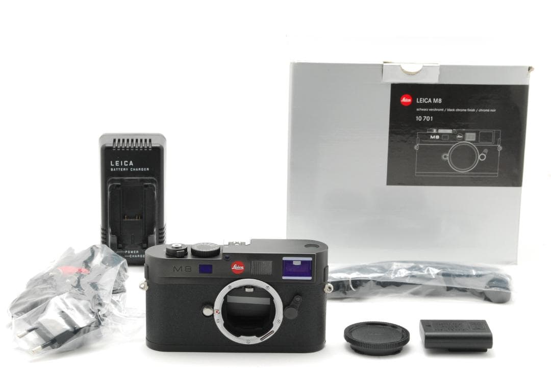 超レア 【美品 元箱】 ライカ LEICA M8 ブラック ショット数2590回
