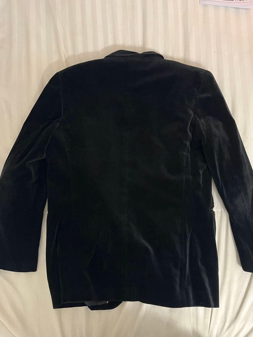 Paul Smith ブラック ベルベット テーラードジャケット