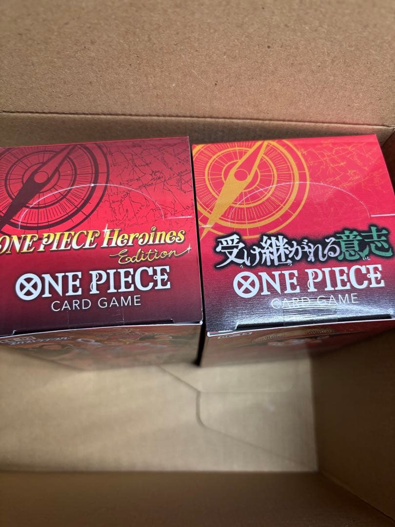 ワンピースカード 受け継がれる意思1ボックス　ヒロインズエディション1ボックス
