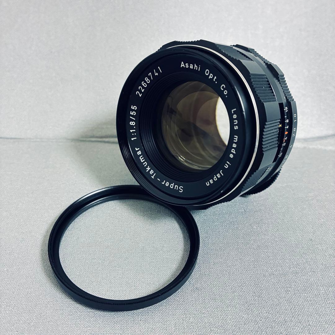 美品　super takumar 55mm f1.8 オールドレンズ