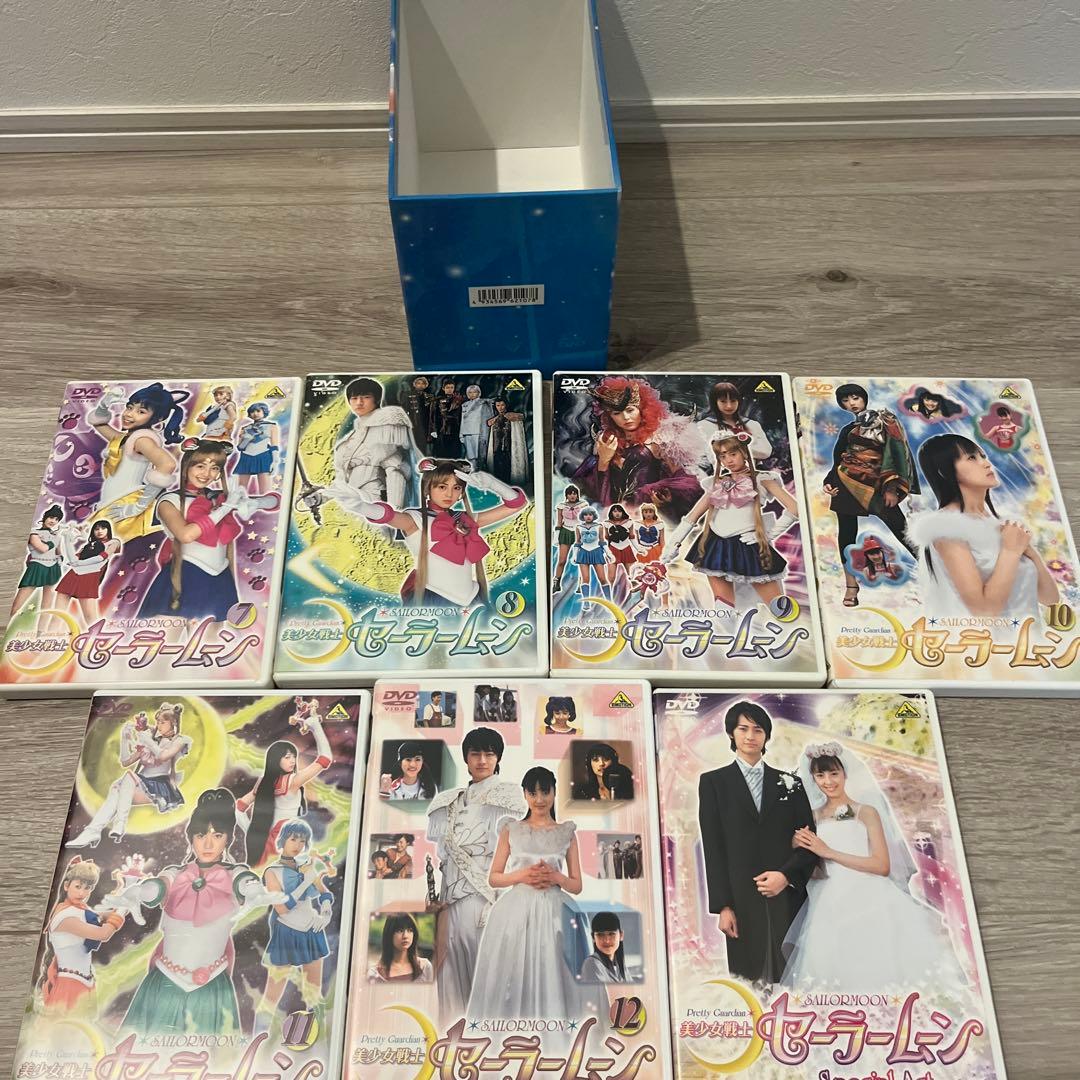 セーラームーン実写版 DVD 全14巻セット　box付き